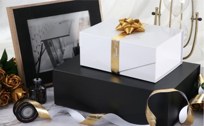 Regali con coperchio magnetico lucido opaco, artigianato, cupcake, caramelle, scatole per proposte da damigella d'onore scatole facili da montare 1