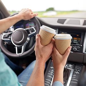 Rifornimenti del partito di festa di Drinkware di Natale della stagnola di oro, tazza di carta eliminabile di natale, rifornimenti di festa di natale 5