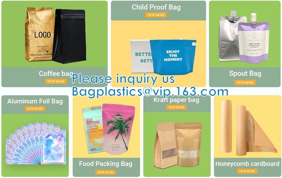 Sacchetti chiudenti Bambino resistenti, borsa dell'uscita, Baggies d'imballaggio, barriera di odore, interno metallizzato