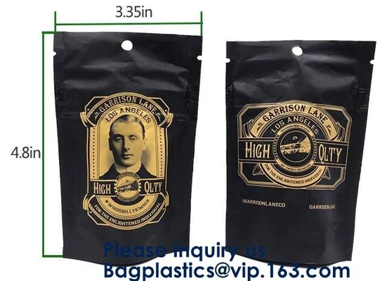 I vasi coprono di foglie sacchetto, sconto Mylar insacca su ordinazione, le borse esotiche di 1 Mylar di grammo, Herb Packaging esotico