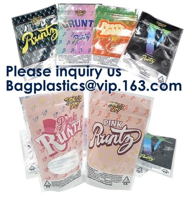 I vasi coprono di foglie sacchetto, sconto Mylar insacca su ordinazione, le borse esotiche di 1 Mylar di grammo, Herb Packaging esotico