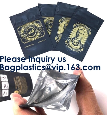I vasi coprono di foglie sacchetto, sconto Mylar insacca su ordinazione, le borse esotiche di 1 Mylar di grammo, Herb Packaging esotico