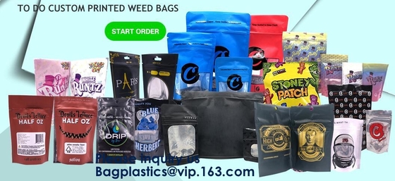 I vasi coprono di foglie sacchetto, sconto Mylar insacca su ordinazione, le borse esotiche di 1 Mylar di grammo, Herb Packaging esotico