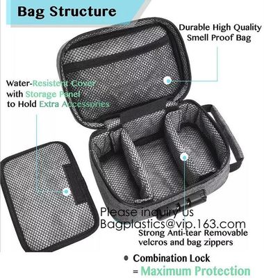 Borsa a prova di bambino, custodia, sacchetto di stoccaggio, borsa, pochette, borsetta, busta barriera a prova di umidità per sacchetti di incenso alle erbe, sacchetti in Mylar olografici
