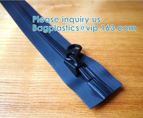 Muta stagna ermetica, PVC EVA Zipper, mute subacquee impermeabili al gas, uso multiplo, 3# 5# 7#, nylon invisibile di TPU