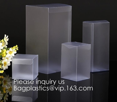 Cubo di plastica, favore di nozze, cioccolato zuccherato, Candy che imballa, contenitori di regalo, giocattolo che imballa, scatola cristallina