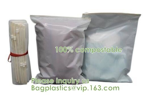 Borse riutilizzabili della chiusura lampo ecologica, concimabile, biodegradabili, borse riutilizzabili del cursore, PLA +PBAT