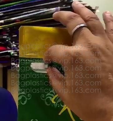 Borse risigillabili del sacchetto, borse della stagnola della chiusura lampo del cursore, imballaggio farmaceutico, alimento per animali domestici che imballa, imballaggio del tè