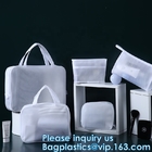 Gli articoli da toeletta glassati di EVA Cosmetic Tote Bag Travel insacca l'organizzatore impermeabile Pouches With Handle di trucco