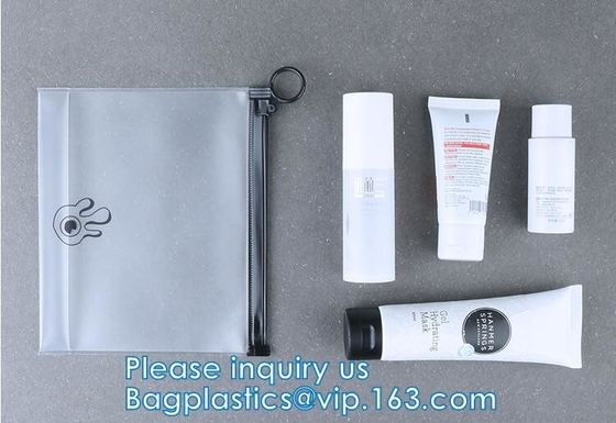 Sacchetto glassato su ordinazione biodegradabile della chiusura lampo del cursore, Swimwear del bikini, vestiti, Eco che imballa, borsa della serratura dello zip