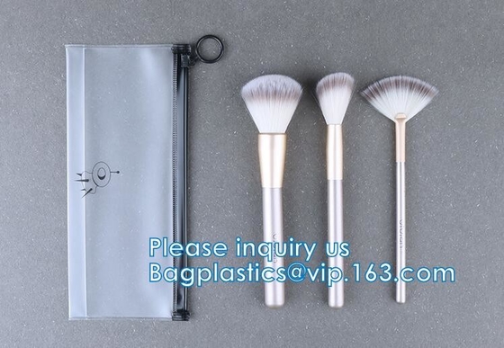 Sacchetto glassato su ordinazione biodegradabile della chiusura lampo del cursore, Swimwear del bikini, vestiti, Eco che imballa, borsa della serratura dello zip