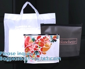 Biodegradbale, compone il sacchetto con Zippe, borsa cosmetica della toilette di viaggio, borsa d'imballaggio del cursore della serratura dello zip del bikini