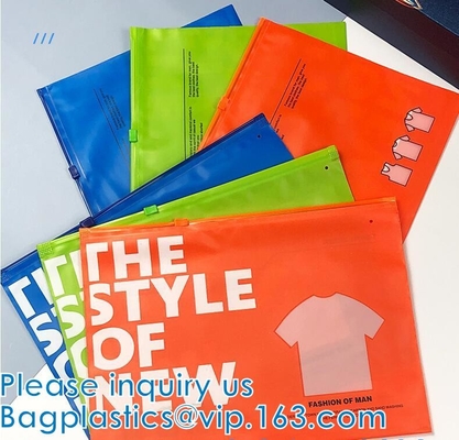 Borse superiori dell'abito della chiusura lampo, abbigliamento, scarpe, biancheria intima, indumento. Borsa dell'imballaggio dello Swimwear del bikini. EVA Slide Bags