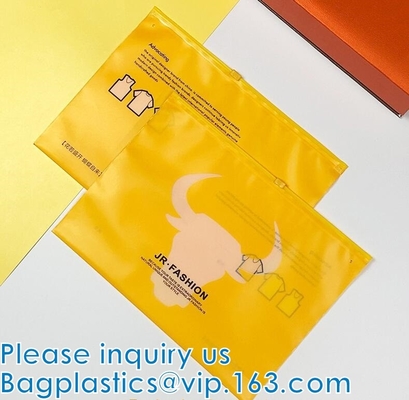 Borse superiori dell'abito della chiusura lampo, abbigliamento, scarpe, biancheria intima, indumento. Borsa dell'imballaggio dello Swimwear del bikini. EVA Slide Bags
