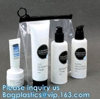 Borsa cosmetica Logo Hologram Iridescent Cosmetic Bag su ordinazione di progettazione di trucco olografico alla moda del PVC