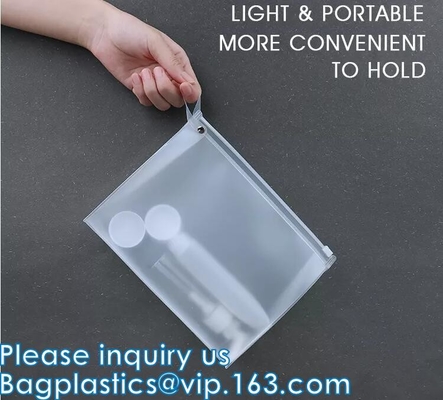 Borsa impermeabile del regalo del vinile del PVC di Eco di trucco dell'articolo da toeletta della pelle del sacchetto cosmetico variopinto al neon amichevole dei corredi chiara