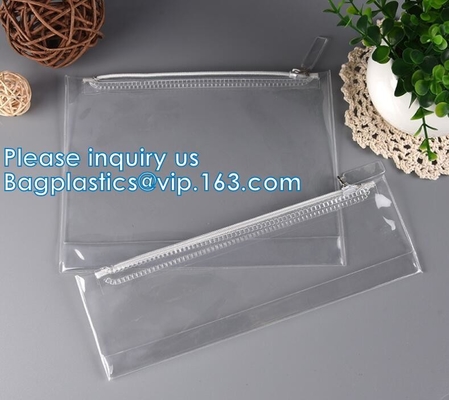 PVC su misura biodegradabile Matte Accessories Plastic Packaging Bag, sacchetto dei gioielli con la borsa della chiusura lampo