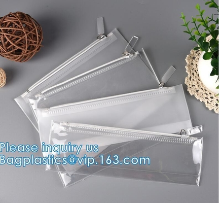 PVC su misura biodegradabile Matte Accessories Plastic Packaging Bag, sacchetto dei gioielli con la borsa della chiusura lampo