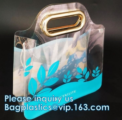 Borsa di lusso della borsa del PVC di progettazione alla moda, organizzatore Dust Cover, protettore della borsa, chiusura improvvisa magnetica