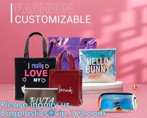 Borsa di lusso della borsa del PVC di progettazione alla moda, organizzatore Dust Cover, protettore della borsa, chiusura improvvisa magnetica