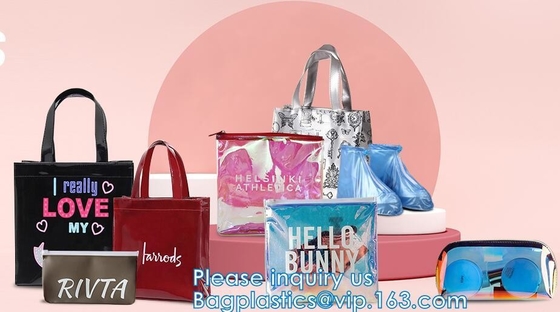 Borsa di lusso della borsa del PVC di progettazione alla moda, organizzatore Dust Cover, protettore della borsa, chiusura improvvisa magnetica