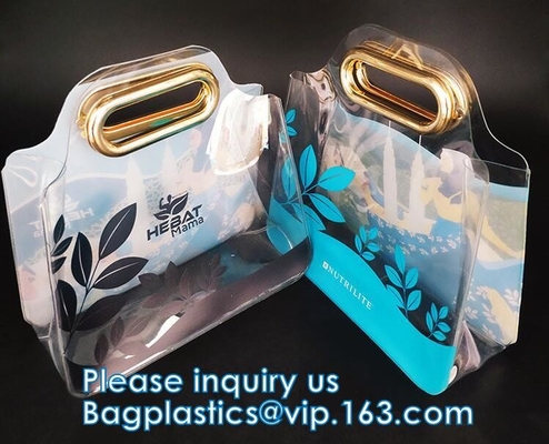 Borsa di lusso della borsa del PVC di progettazione alla moda, organizzatore Dust Cover, protettore della borsa, chiusura improvvisa magnetica