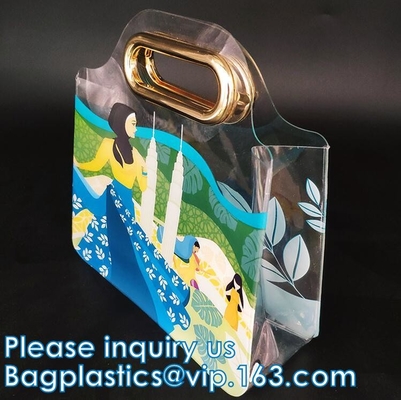 Borsa di lusso della borsa del PVC di progettazione alla moda, organizzatore Dust Cover, protettore della borsa, chiusura improvvisa magnetica