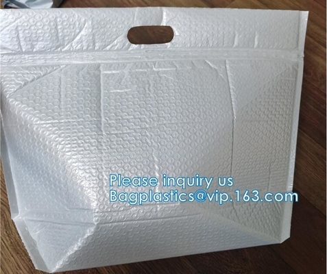 I gioielli, borsa della chiusura lampo della bolla di bellezza hanno personalizzato la busta, sacchetto riciclato della bolla del PVC, involucro di bolla, schiuma di Epe