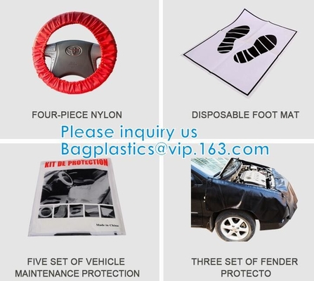 Accessori riutilizzabili delle automobili, coperture di sede di automobile di nylon, universale per i negozi dell'automobile, tessuto della copertura del volante
