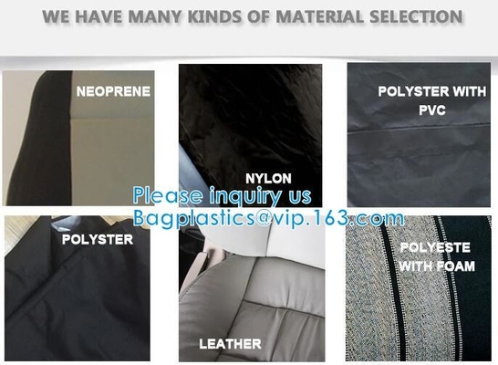 Accessori riutilizzabili delle automobili, coperture di sede di automobile di nylon, universale per i negozi dell'automobile, tessuto della copertura del volante
