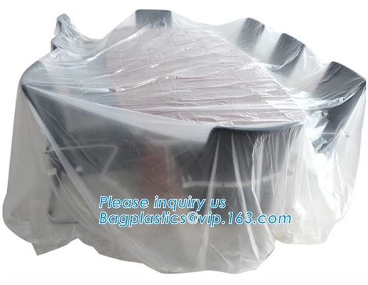 Strato di Plastic Drop Cloths del pittore, impermeabile, inossidabile, copertura della mobilia della Anti-polvere, copertura dello strato, copertura della mobilia