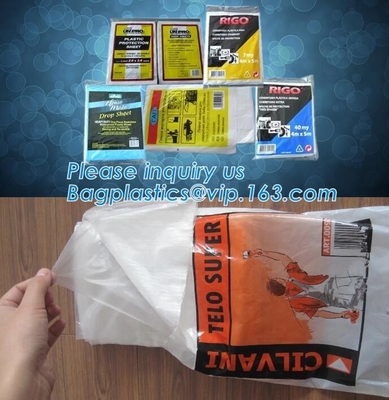 Strato di Plastic Drop Cloths del pittore, impermeabile, inossidabile, copertura della mobilia della Anti-polvere, copertura dello strato, copertura della mobilia