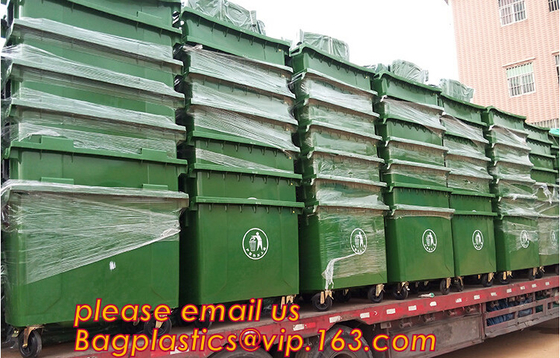 Spreco d'acciaio galvanizzato, recipiente dell'impennata dell'immondizia, pattumiera, pallet, casse, contenitori di distribuzione, contenitore di manica