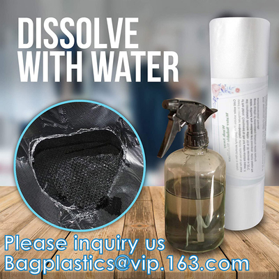 Film plastico solubile in acqua di Pva, fabbrica dissolta rapida del film solubile in acqua freddo amichevole dell'alcool polivinilico di eco