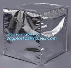 Il foglio di alluminio, fodera insacca il tipo cubico fodera di IBC, stoccaggio Non pericoloso dei liquidi, borsa flessibile di forma cubica