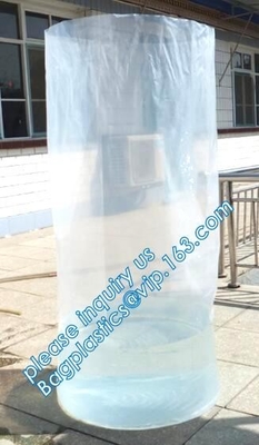 I barilotti chimici tamburellano le coperture di tamburo della banda elastica delle fodere, lubrificano il trasporto allineante rotondo della fodera di Ibc delle borse