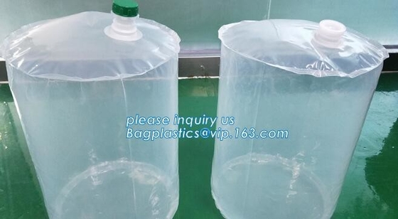 I barilotti chimici tamburellano le coperture di tamburo della banda elastica delle fodere, lubrificano il trasporto allineante rotondo della fodera di Ibc delle borse