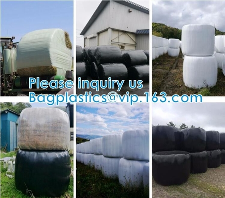 Silaggio, fieno, involucro di cotogno del bengala di protezione del mais, film, pacchetto della balla dell'erba di agricoltura, film di allungamento del silaggio, resistente UV