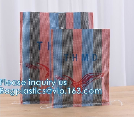 La maniglia laminata tessuto amichevole di Eco, Tote Bag tessuto pp, RPET ha ricoperto le borse pratiche di acquisto riciclabile pieghevole