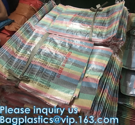 La maniglia laminata tessuto amichevole di Eco, Tote Bag tessuto pp, RPET ha ricoperto le borse pratiche di acquisto riciclabile pieghevole
