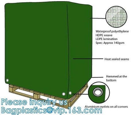 Tele cerate all'aperto rettangolari impermeabili della tela cerata, copertura del pallet, coperture del camion, copertura della barca, coperture della mobilia
