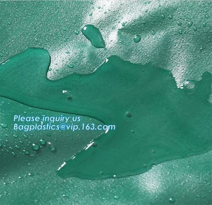Coprire la tela cerata rivestita UV del tessuto del PE, tela cerata del tessuto del PVC del PE, tela cerata di campeggio del parasole, rotolo lamiated della tela cerata