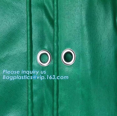 Coprire la tela cerata rivestita UV del tessuto del PE, tela cerata del tessuto del PVC del PE, tela cerata di campeggio del parasole, rotolo lamiated della tela cerata