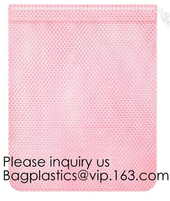 Borsa portabiancheria biodegradabile con coulisse personalizzata, logo stampato Poly Hotel, borsa portabiancheria da viaggio