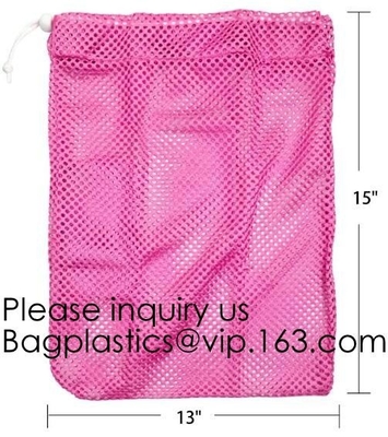 Borsa portabiancheria biodegradabile con coulisse personalizzata, logo stampato Poly Hotel, borsa portabiancheria da viaggio