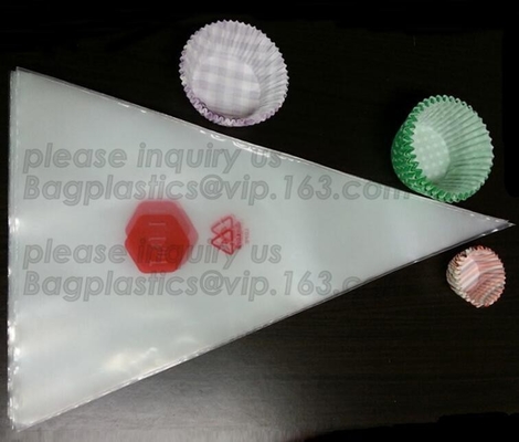 Le borse biodegradabili della conduttura della pasticceria, agglutinano decorando le borse, i corredi iniziali bollenti di Candy dei biscotti, borse di congelamento