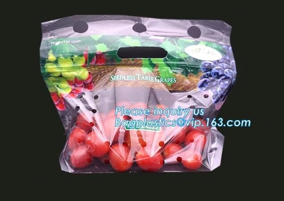 Borsa dello sfiato per frutta e verdura, frutta &amp; borsa trasparente di verdure, sacchetto a prova d'umidità e antinebbia della frutta