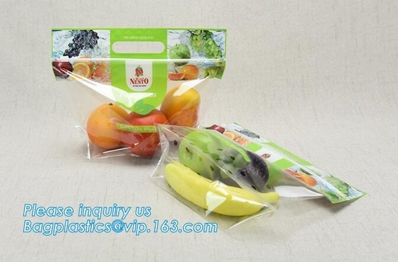 L'insalata fresca della lattuga fruttifica ortaggi freschi dell'anti nebbia dei sacchetti BOPP che imballano le borse, il vegebag, logo della stampa