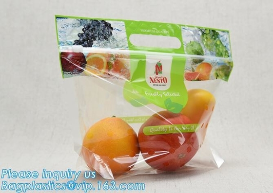 L'insalata fresca della lattuga fruttifica ortaggi freschi dell'anti nebbia dei sacchetti BOPP che imballano le borse, il vegebag, logo della stampa