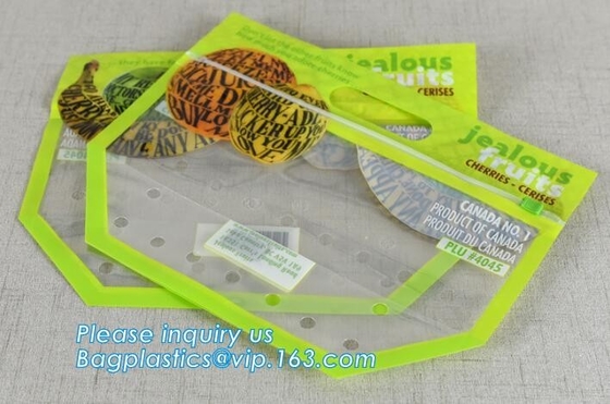 L'insalata fresca della lattuga fruttifica ortaggi freschi dell'anti nebbia dei sacchetti BOPP che imballano le borse, il vegebag, logo della stampa